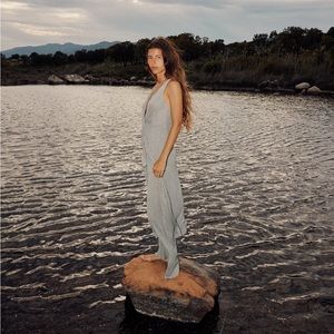 Zara Set Metallic Tread Top and Pants